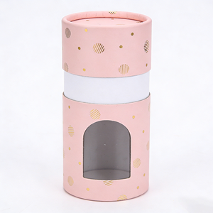 Custom Printed Private Label Eco Friendly Cardboard Cosmetic Packaging Handmade Cylinder Kraft Paper Tube for Gift Perfume - Product Image 3