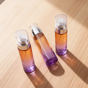 Muestras Gratis de Fábrica, Impresión de Pantalla, Venta Caliente, Cosméticos Premium, Loción para el Cuidado de la Piel, Juego de Envases, Bomba Dosificadora, Botellas de Vidrio Selladas - Product Image 3