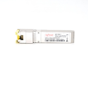 Nhà Máy Giá 10 gam SFP Module 30m với giao diện RJ-45 SFP-10G-T Đồng thu phát mô-đun cho sợi quang thiết bị - Product Image 1