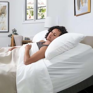 Funda de colchón con cremallera, resistente al agua, absorbente, transpirable y elástica, protector de colchón de 6 lados - Product Image 4
