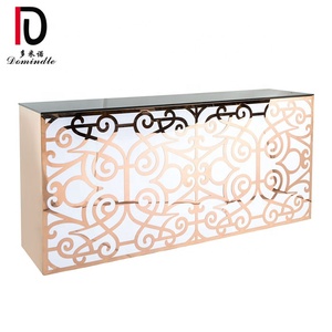 Thiết Kế Mới Sự Kiện Đảng Vàng Thép Không Gỉ Cocktail Thanh Truy Cập Bảng - Product Image 2