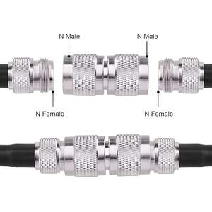Адаптер коаксиальный штекер от <span class=keywords><strong>N</strong></span> до <span class=keywords><strong>N</strong></span> 50 Ом, медная конструкция, мужской/женский пол для RF коаксиального кабеля - Product Image 3