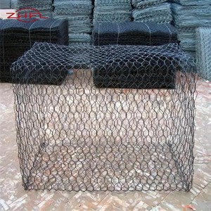 Malla de Eslabones de Cadena de 6mm, Cesta de Gabión Duradera de 2m, con Orificios Hexagonales 1x30x30, para Columnas de Piedra, Colchones de Gabiones, para Ríos, para Sujeción de Arena y para Cercas - Product Image 3