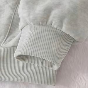 Sudadera de Felpa de Algodón Grueso de Alta Calidad, Ropa Urbana, Personalizada con Logotipo Estampado en Relieve de 400 500 Gsm, Sudadera con Capucha Extra Grande para Hombre - Product Image 4