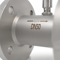 Débitmètre à turbine SS |   Compteur de débit d'eau, d'huile hydraulique et de carburant LCD personnalisable OEM |   Mesure industrielle de haute précision