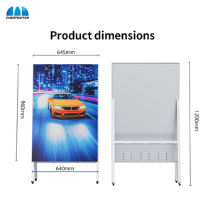 Afficheur LED pour affiches publicitaires, écran LED publicitaire, affichage LED 640*960, affiches LED extérieures, afficheur LED tout-en-un sur pied - Product Image 5