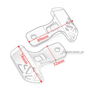 Accesorios de motocicleta cubierta de reposabrazos trasero de aluminio pasamanos de pasajero para VESPA SPRINT PRIMAVERA GTS GTV - Product Image 3
