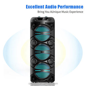 Altavoz <span class=keywords><strong>Bluetooth</strong></span> Portátil <span class=keywords><strong>de</strong></span> 50 W en Oferta, ZQS10301, Subwoofer <span class=keywords><strong>de</strong></span> 3 x 10 Pulgadas, LED RGB, Alimentado por Batería, <span class=keywords><strong>para</strong></span> Uso en Interiores, Exteriores y Computadoras - Product Image 2