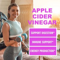 Cápsulas de Vinagre de Sidra de Manzana OEM ODM con Cetonas de Frambuesa, Suplemento Dietético de Cúrcuma para el Control del Peso Corporal
