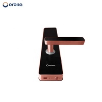 Serrure de porte intelligente Orbita P8010 Cloud en acier inoxydable 304, déverrouillage sans fil par empreinte digitale, carte, code, clé, application TT, pour portes en bois/laiton