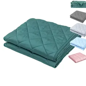 Miễn phí mẫu tùy chỉnh Hot Bán người bán cảm giác thư giãn giải quyết lo lắng tre bìa làm mát Duvet trọng lực nặng chăn