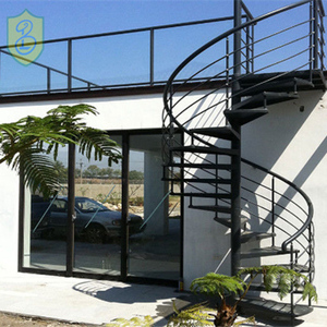 रेट्रो शैली मजबूत द्वैध अटारी बड़े उच्च गुणवत्ता बारी बारी से एस्केलेटर सर्पिल सीढ़ी - Product Image 6