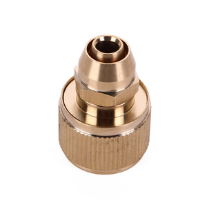 Connecteur rapide à 3 points tout en cuivre, adaptateur de tuyau d'eau de 8 mm pour tuyau en PVC, type enfichable - Product Image 1