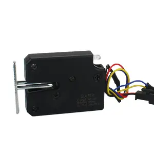 XG07E微型塑料钛线锁DC3V 5V 12v快速储物柜自动售货电控锁