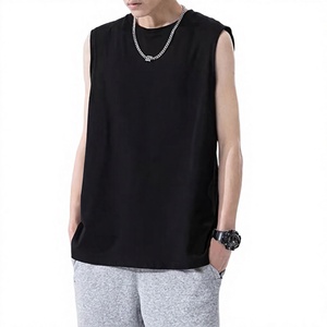 <b>Men's</b> Breathable Knitted <b>Compression</b> Tank Top Body Shaper Tummy Control <b>Vest</b> Slimming Undershirt for Beer Belly & <b>Man</b> Boobs - Product Image 2