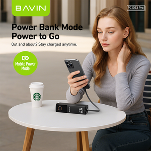 Bavin PC1053โปร5000มิลลิแอมป์22.5วัตต์ที่ชาร์จเร็ว USB Type C พาวเวอร์แบงค์พร้อมสาย USB - Product Image 3