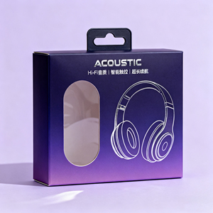 3C kotak kemasan Digital untuk headphone kabel Data Window-Cut kotak kaku yang dapat disesuaikan pesanan jumlah besar <span class=keywords><strong>3</strong></span> Hari Putih Universal - Product Image 6