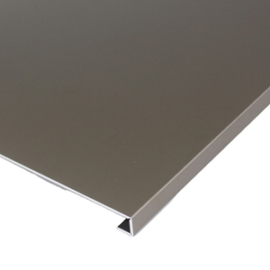 Tôle d'aluminium anodisé satiné gris sidéral, noir anthracite, bronze clair, bronze foncé pour façade moderne et intérieur de bureau AA20 5052 - Product Image 3