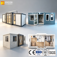 Maison conteneur vide à aménager sur mesure, à un seul niveau, sans escalier, prête pour une suite d'hôtes, extensible