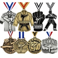Medalla Deportiva de Fútbol 3D Personalizada de Esmalte Dorado, Trofeo de Campeones, Técnica de Fundición de Metal, Troquelado, Impresión y Grabado Artesanal