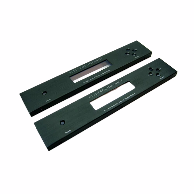 High Quality Aluminium Front Metal Plate for Home Use Audio Amplifier Control Panel for Receivers & Amplifiers