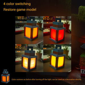 Jeu du monde même pixel veilleuse chevet LED lumière d'ambiance créative, charge Pat Light <span class=keywords><strong>Toy</strong></span> - Product Image 4