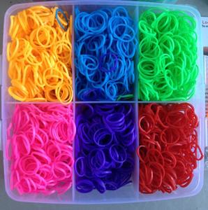ยางร้อยเชือกคุณภาพสูง 3 ชั้น สีสันสดใส สำหรับเด็ก ทำเองได้ - Product Image 5