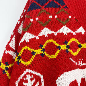 Logo OEM personnalisé <span class=keywords><strong>pull</strong></span> de Noël moche pour femmes laid arbre de Noël <span class=keywords><strong>renne</strong></span> vacances <span class=keywords><strong>pull</strong></span> en tricot avec éclairage - Product Image 5