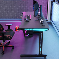Nouvelle table d'ordinateur extensible en métal intelligente et économique pour le jeu, design moderne, utilisation à domicile ou au bureau