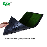 Mat Golf Mini Portabel GAOPIN GP-1016 Dual-Turf Laris Manis, Tahan Lama untuk Latihan Memukul dan Chipping di Dalam dan Luar Ruangan