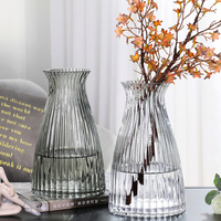 Haute qualité Transparent cristal fleur Vase Art déco Design table hydroponique plante Terrarium pour la décoration intérieure fêtes mariages