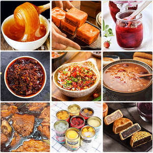 ORME Marmite industrielle gaz vapeur pour cuisson marmite confiture de fruits pâte de fraises machine à faire sauce bouilloire à double paroi avec agitateur - Product Image 6