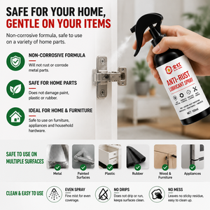 QUAN HONG - Lubricante en Aerosol Antioxidante de 100 ml para Uso Doméstico, Aceite Multiusos para el Mantenimiento de Bisagras de Puertas, Cerraduras y Cajones - Product Image 6