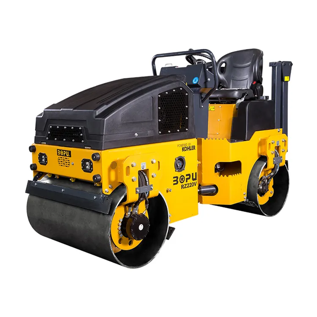 Construction Machinery 2 Ton Small Road Roller Vibrator Compactor Asphalt Roller
