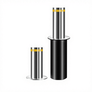 自动液压升降护柱遥控不锈钢安全伸缩安全柱护柱 - Product Image 1