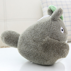 Peluche <span class=keywords><strong>Totoro</strong></span> de style japonais mignonne avec <span class=keywords><strong>feuille</strong></span> de lotus, jouet en peluche, petit pendentif, vente en gros en stock - Product Image 3