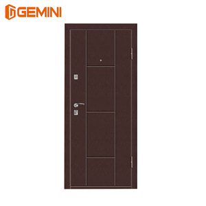 Porte en acier de russie, usine de chine, prix de gros, porte blindée de maison en ouzbékistan - Product Image 4