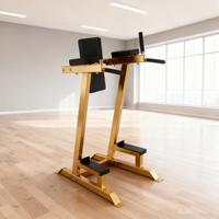 Máquina de Elevación de Rodillas Vertical, Equipo de Gimnasio Comercial de Alta Resistencia, Entrenamiento de Fuerza para el Core y la Parte Superior del Cuerpo