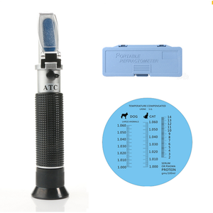 Рефрактометр, клинический медицинский домашний питомец, собака, кошка, белок, сыворотка, плазма, гемоглобин, измеритель удельного веса мочи - Product Image 1