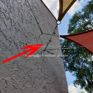 Tensor de Cable de Acero de Alta Resistencia, Tensor de Giro de C a C, Herrajes para Toldos, Tensor de Gancho a Gancho de Acero Inoxidable M4 - Product Image 6