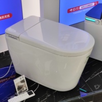 Toilette intelligente sur pied (modèle identique à celui utilisé dans les hôtels russes) : siège chauffant, lumière nocturne, toilette intelligente, certifiée CE