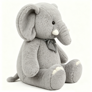 Customized Gray <b>elephant</b> plush toy, <b>Elephant</b> plush for kids, Cute <b>elephant</b> plush <b>gift</b> - Product Image 2