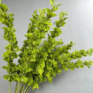 Hot bán cây xanh nhân tạo chuông lụa của <span class=keywords><strong>Ireland</strong></span> Hoa Vỏ lá cây cỏ đám cưới Hoa sắp xếp - Product Image 3