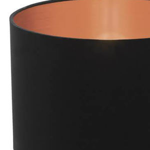 Lámpara de Mesa CARLTON 2, Metálica, para Interiores, Base para Bombilla AC E14, Diseño Vintage con Pantalla Geométrica (9019542322) - Product Image 5