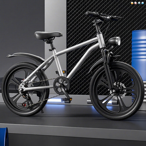 Bicicleta para Niños de 24 Pulgadas con Horquilla de Aleación de Aluminio, Cuadro de Acero, Ruedas de Entrenamiento, Doble Amortiguador Hidráulico y Frenos para Niñas - Product Image 1