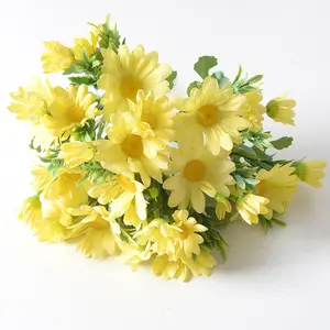 Artificial Sunflower Bouquet Silk Sunflower Bunch For Mother's Day DIY Wedding Bridal Shower Centerpieces Party Decorations Flow