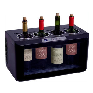 <span class=keywords><strong>Enfriador</strong></span> <span class=keywords><strong>de</strong></span> <span class=keywords><strong>botellas</strong></span> <span class=keywords><strong>de</strong></span> vino eléctrico inteligente portátil <span class=keywords><strong>de</strong></span> 2 <span class=keywords><strong>botellas</strong></span> para Bar - Product Image 2