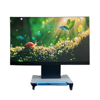 CGH TV pintar 2K layar LED 108 inci/135 inci All-in-One mesin konferensi sederhana dalam ruangan instalasi ponsel tampilan layar LED