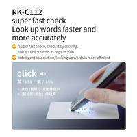 Stylo de traduction Scanner d'écran intelligent Stylo traducteur intelligent pour les enfants Apprentissage RK-C112