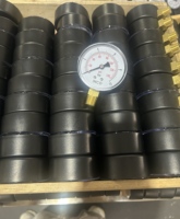 Manómetro Profesional de Alta Presión de 25 Bares, Esfera de 2 Pulgadas, Interfaz de Latón de 1/4 NPT, para Tanques y Compresores de Alta Presión